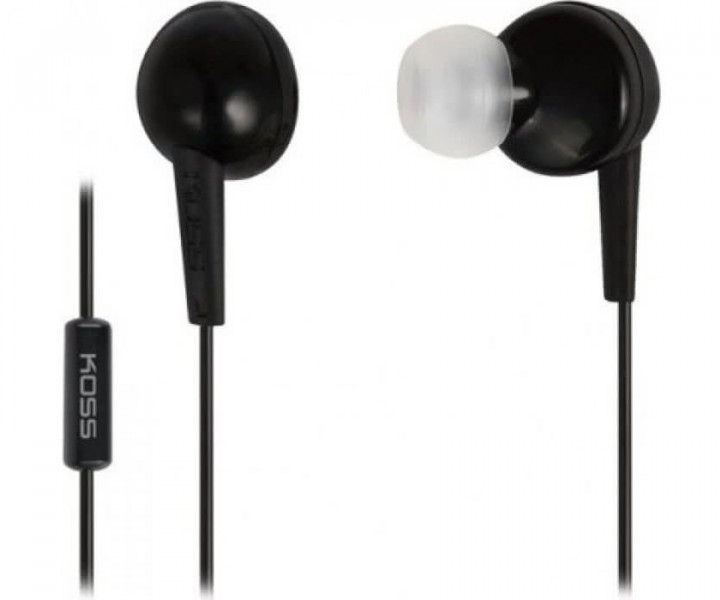 Наушники KOSS KEB6i Black с микрофоном